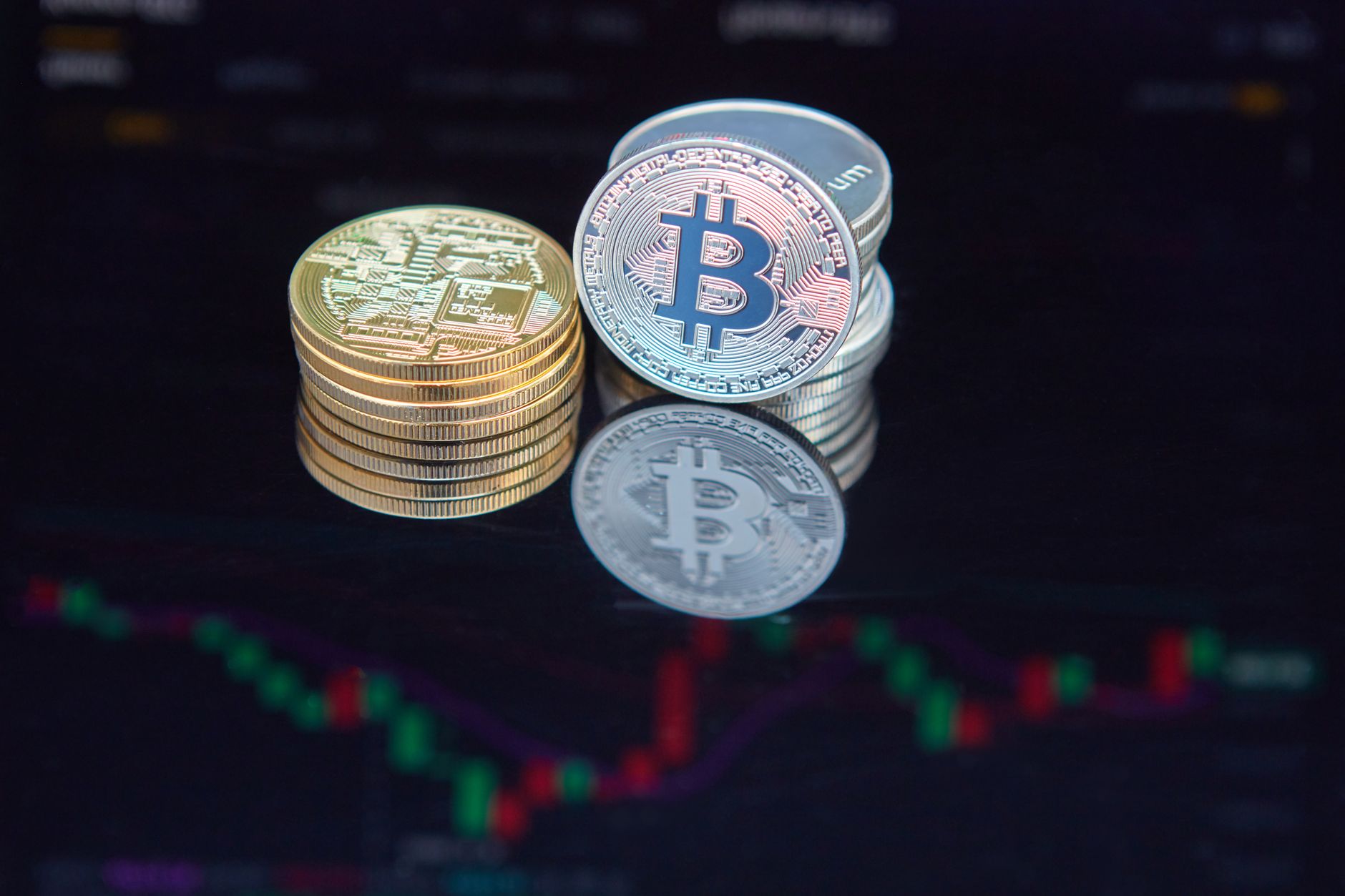 Stack of Solana cryptocurrency coins representing treasury holdings
