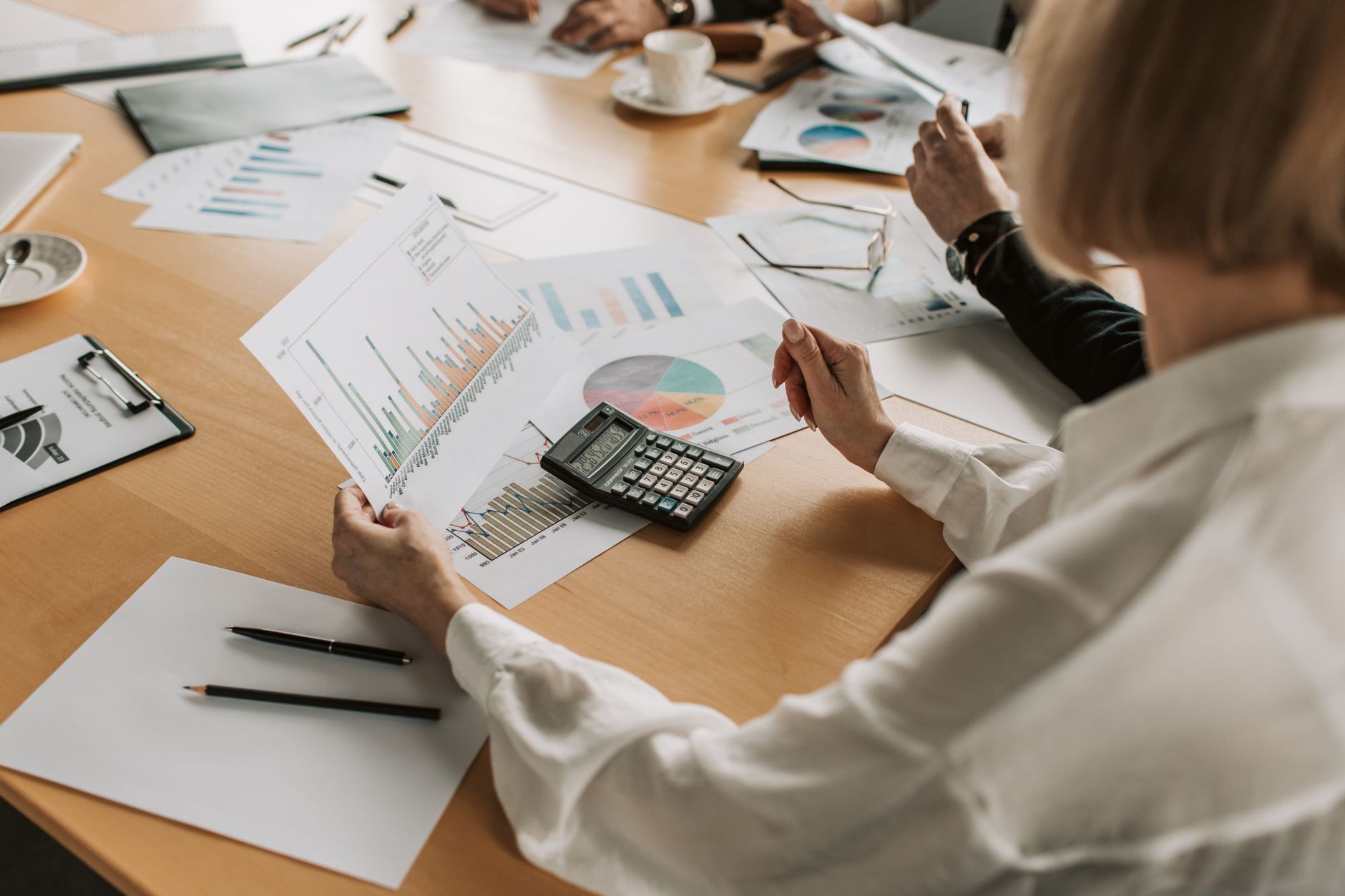 Institutional investors reviewing digital asset portfolio allocations