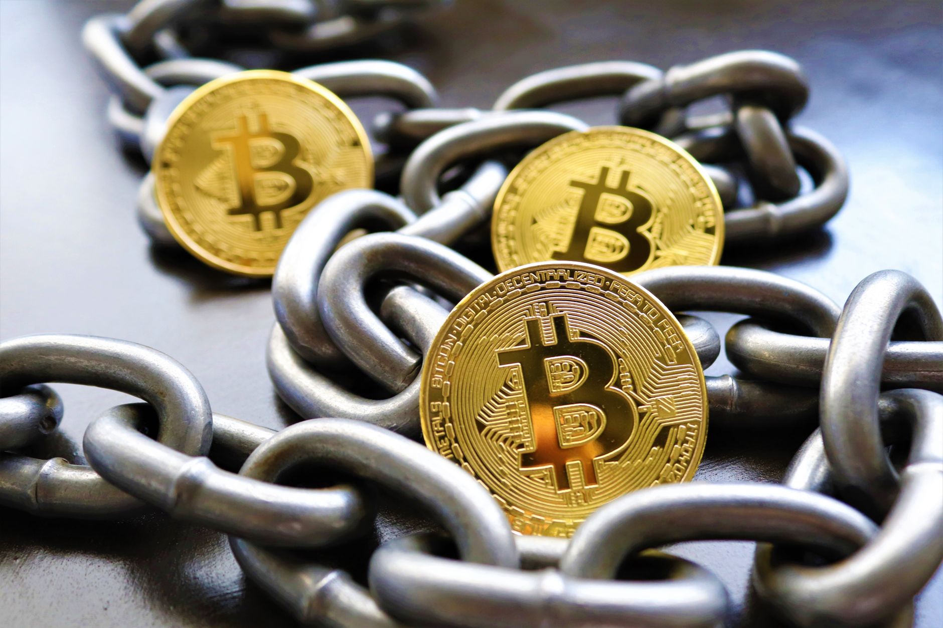Abstract visualization of digital asset custody and blockchain security