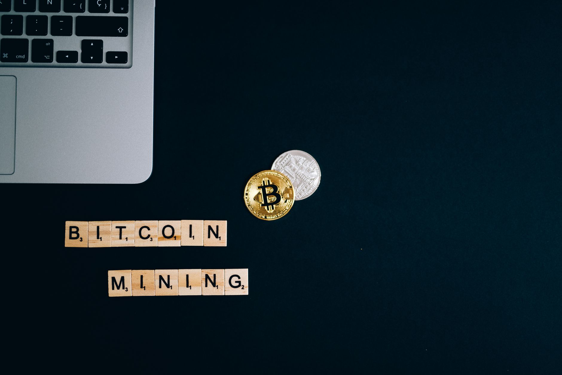 Cryptocurrency mining hardware connected to block reward and halving schedule