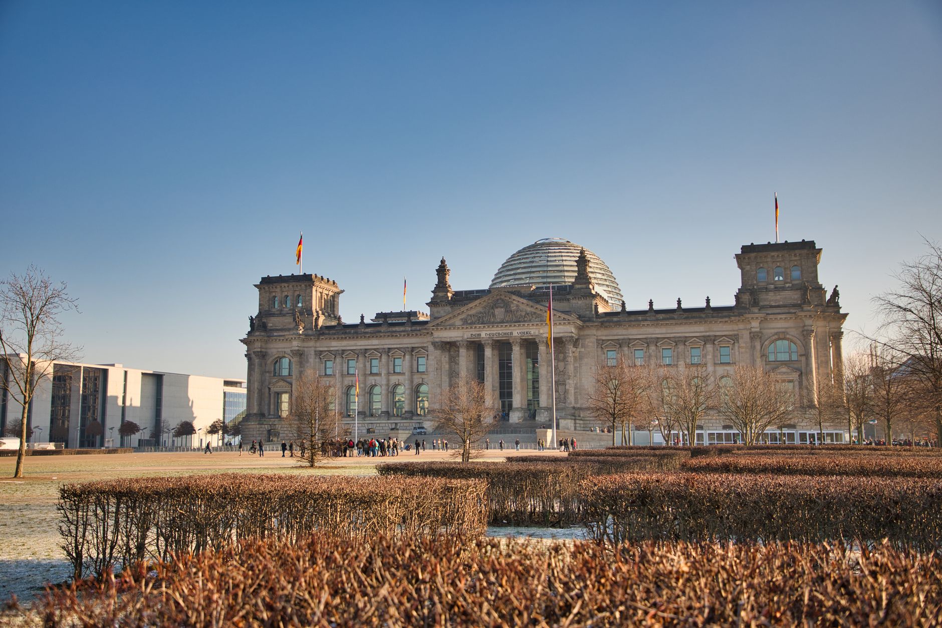 German federal parliament building representing regulatory oversight