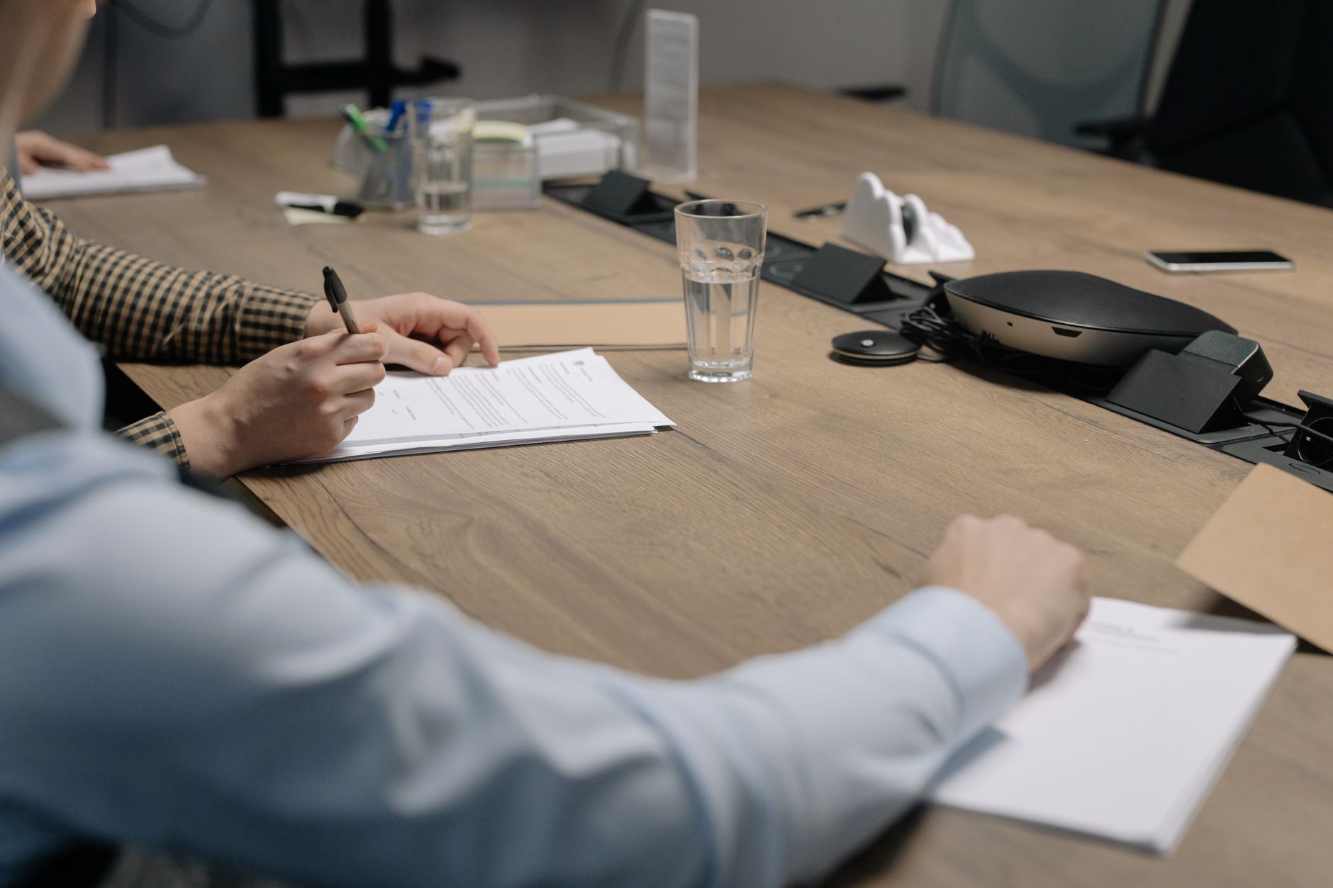 Corporate financial documents representing a preferred share offering agreement