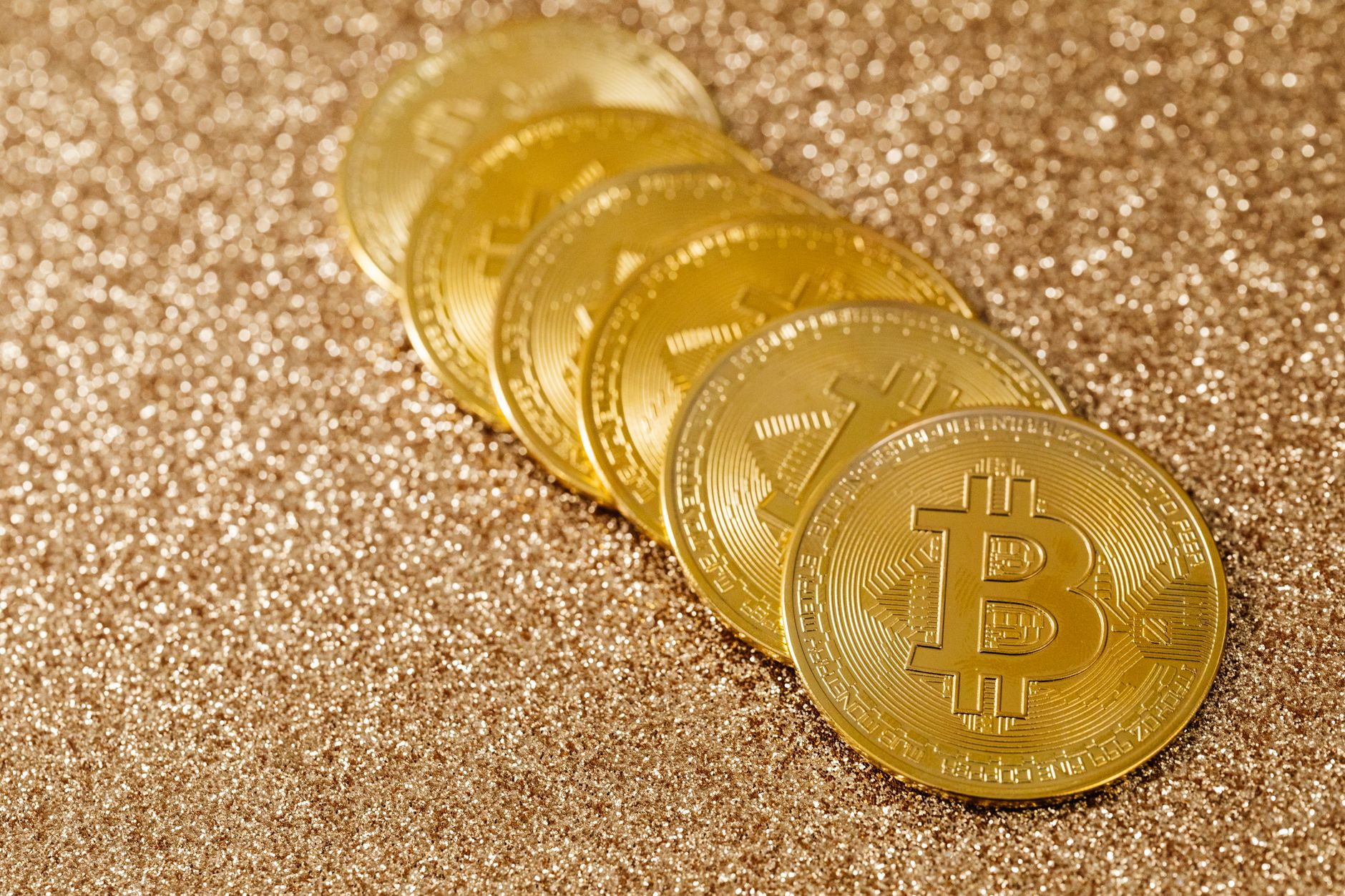Bitcoin coin representing crypto market response to Federal Reserve interest rate increase