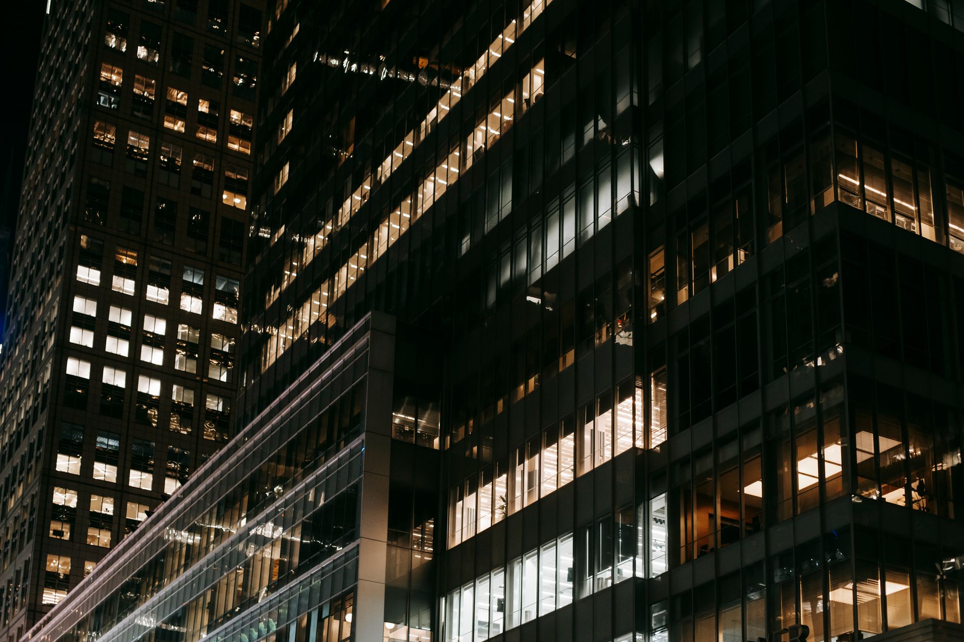 Modern investment office setting representing institutional digital asset strategy