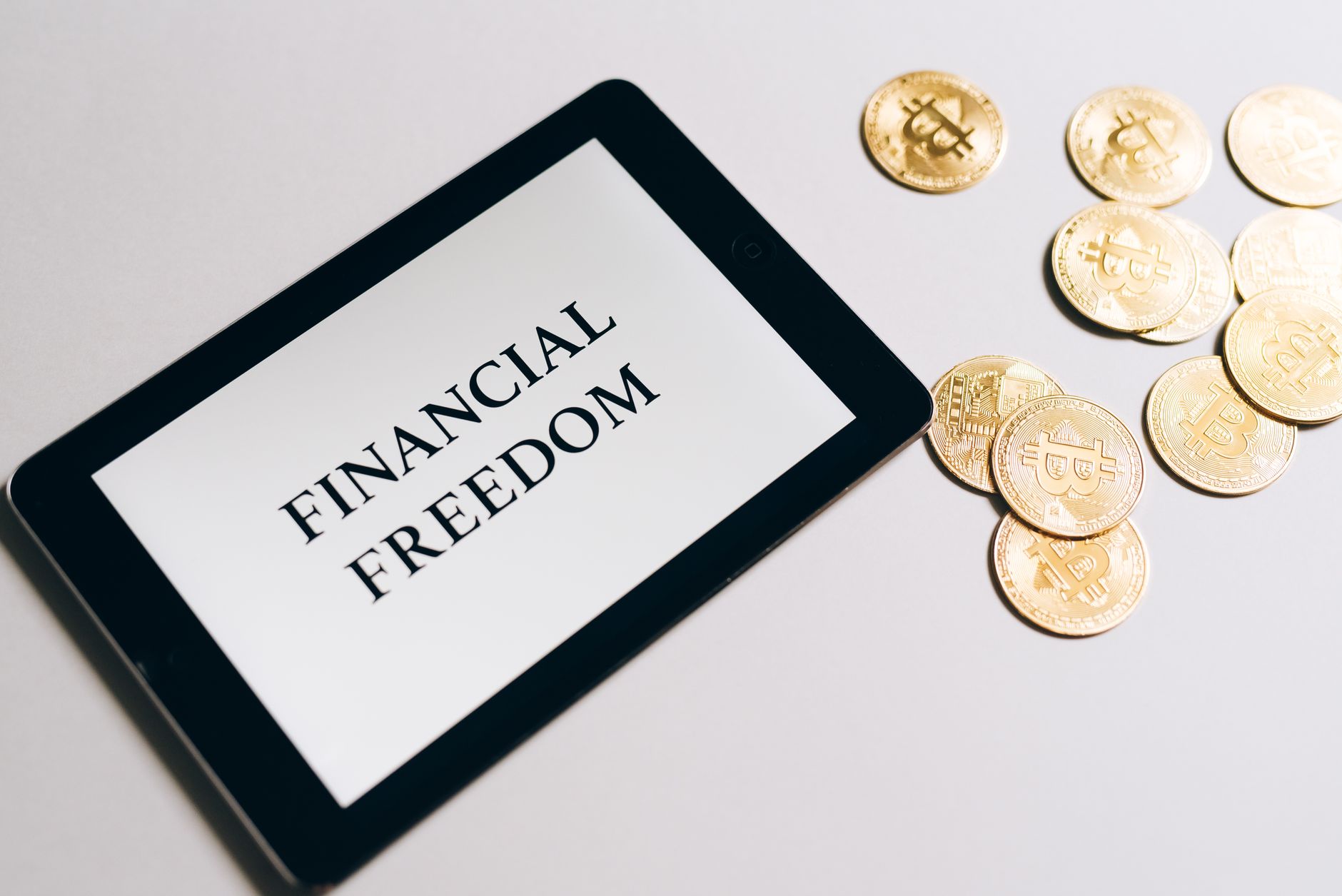 Person reviewing digital financial subscription terms on screen