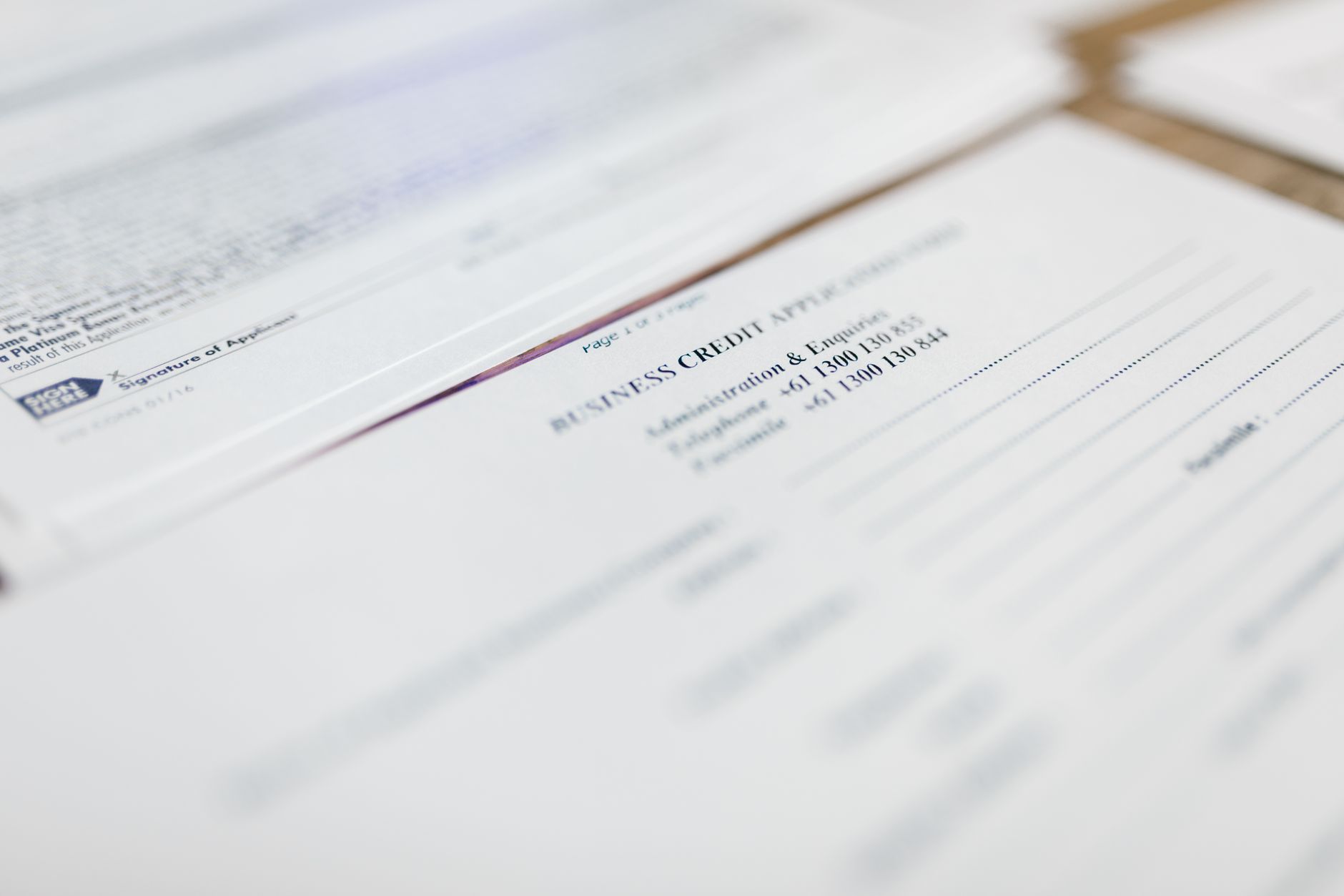 Regulatory documents and legal papers representing financial compliance