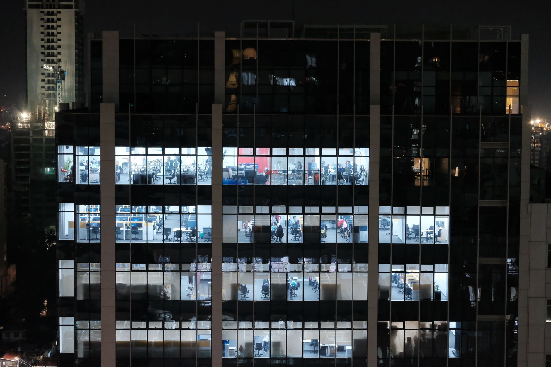Modern corporate office building exterior representing institutional financial strategy