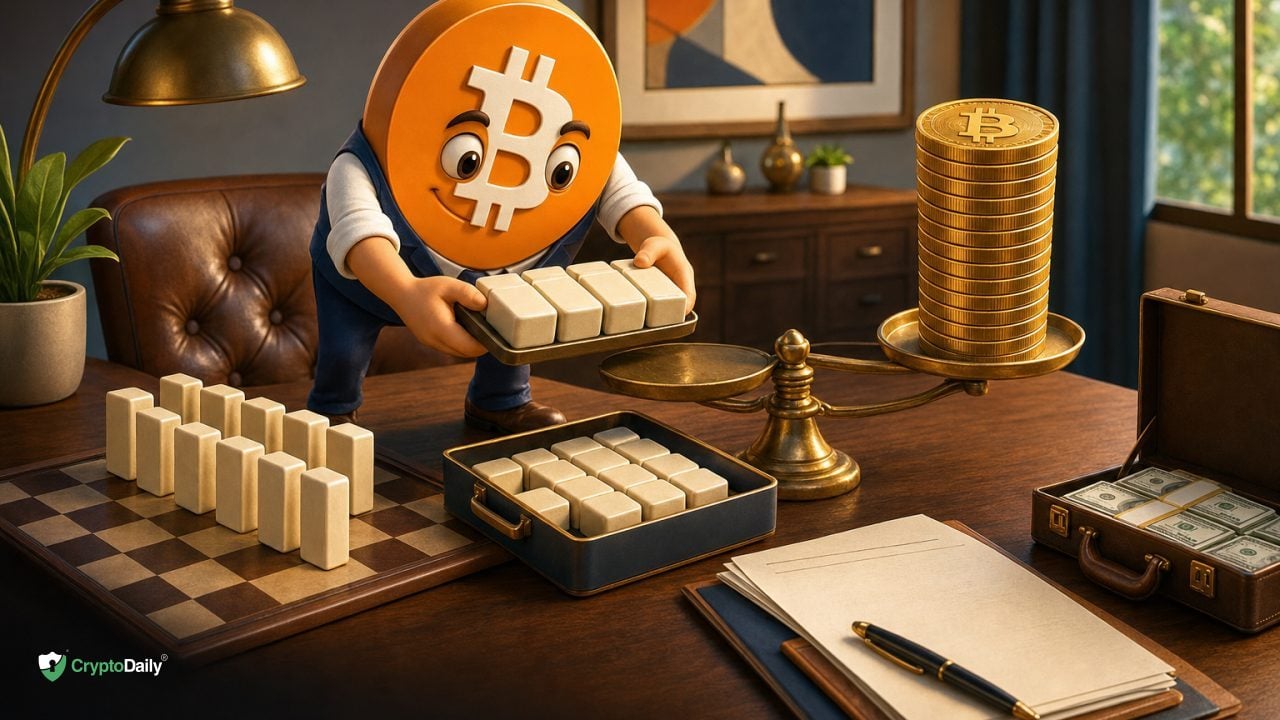 Business professional reviewing a regulatory financial disclosure document at a desk